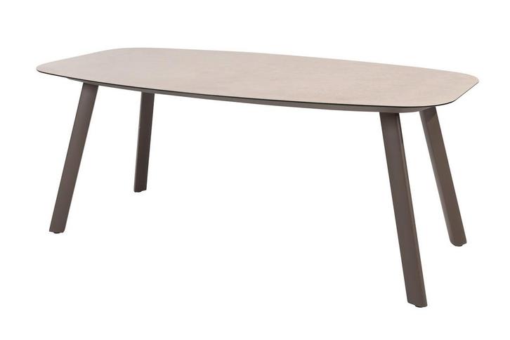 Taste Manolo tuintafel 180x95 cm. - Terre, Tuin en Terras, Tuintafels, Nieuw, Overige materialen, Rond, Verzenden