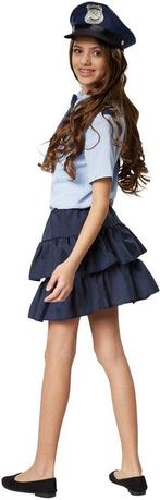 2dekans | dressforfun Meisjeskostuum Police Girl voor, Kinderen en Baby's, Carnavalskleding en Verkleedspullen, Ophalen of Verzenden