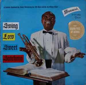 LP gebruikt - Louis Armstrong - Swing Low Sweet Satchmo, Cd's en Dvd's, Vinyl | Jazz en Blues, Zo goed als nieuw, Verzenden
