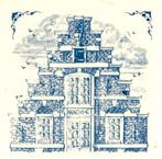 KLM Airline Business Class Delft Blue Tile Coaster - 75×75, Verzenden, Zo goed als nieuw
