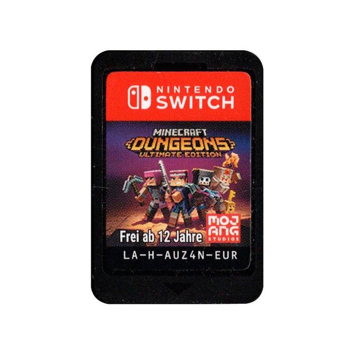 Switch Minecraft Dungeons: Ultimate Edition, Spelcomputers en Games, Spelcomputers | Nintendo Switch, Zo goed als nieuw, Verzenden