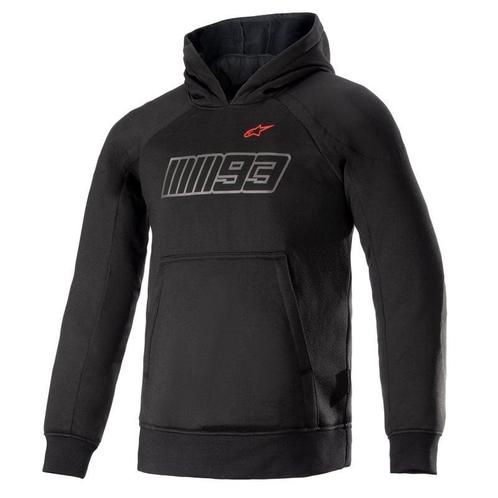 Alpinestars MM93 Thunder Hoodie Zwart Fel Rood, Motoren, Kleding | Motorkleding, Heren, Nieuw met kaartje, Jas | textiel, Verzenden