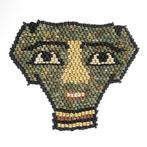 Oud-Egyptisch Faience Mummie Kralenmasker