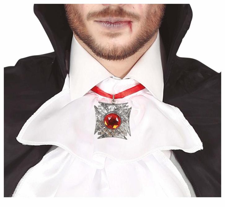 Ketting Robijn Medaillon, Hobby en Vrije tijd, Feestartikelen, Nieuw, Verzenden