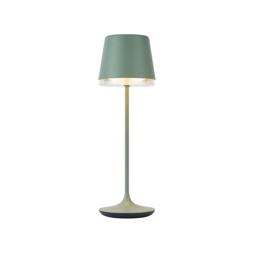 Tafellamp groen incl. LED IP65 oplaadbaar met laadstation -, Huis en Inrichting, Lampen | Tafellampen, Nieuw, Minder dan 50 cm