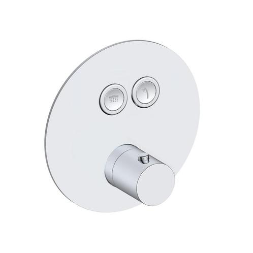 Douchethermostaat Sanilux Select Inbouw Rond Chroom (incl., Doe-het-zelf en Verbouw, Sanitair, Kraan, Nieuw, Chroom, Ophalen of Verzenden