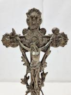 Crucifix - Legering - 1850-1900, Antiek en Kunst