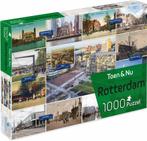 Toen & Nu - Rotterdam Puzzel (1000 stukjes) | Tuckers Fun, Hobby en Vrije tijd, Denksport en Puzzels, Verzenden, Nieuw