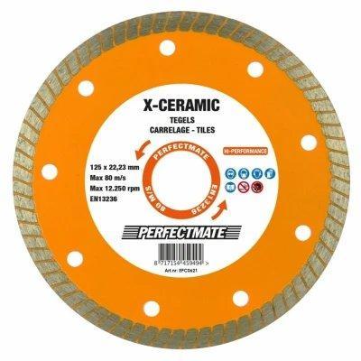 Perfectmate Diamantzaagblad X Ceramic 115 mm, Doe-het-zelf en Verbouw, Gereedschap | Zaagmachines, Ophalen of Verzenden