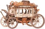 Robotime Stagecoach Music Box DIY Modelbouw Knutselen, Verzenden, Nieuw