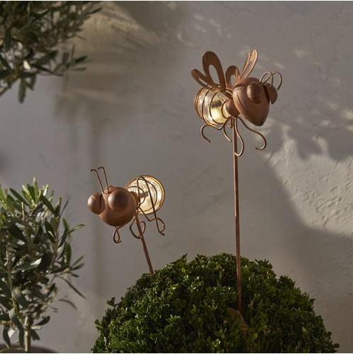 Solar Tuinstekers - Ant & Fly - Set van 2 (tuinverlichting), Tuin en Terras, Tuinbeelden, Overige typen, Nieuw, Verzenden