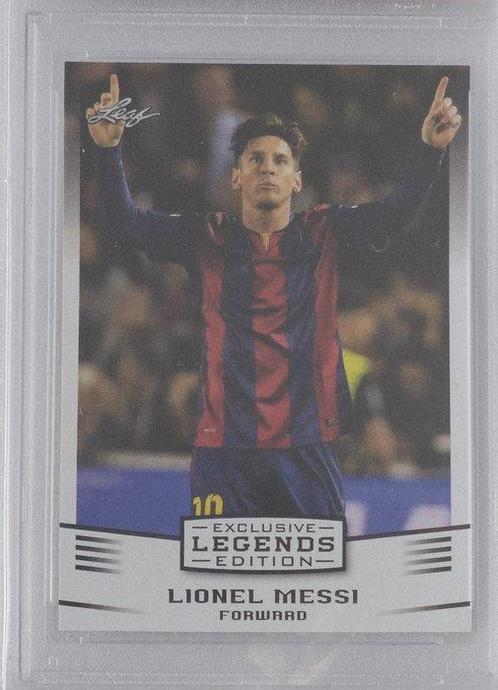 2016 Leaf Exclusive Legends Edition Lionel Messi #7 PSA 9, Verzamelen, Stickers