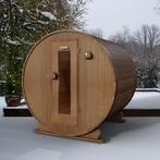 Modi Ayous Thermowood barrelsauna 240 cm, Nieuw, Complete sauna, Ophalen of Verzenden, Fins of Traditioneel