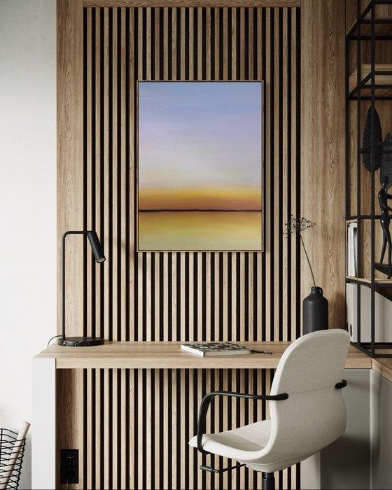 Oleksandra Hladka - Sunset Horizon, Antiek en Kunst, Kunst | Designobjecten