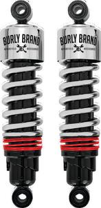 Burly Brand XL Slammer Shocks - Chrome - B28-1206, Ophalen of Verzenden, Nieuw
