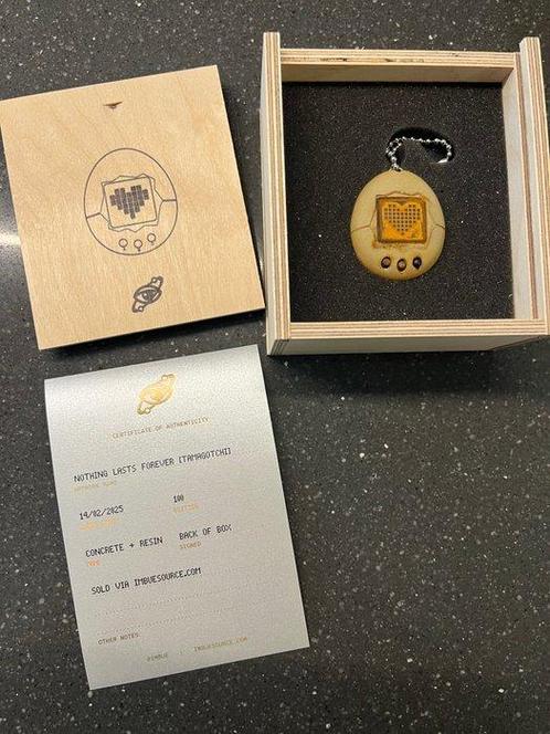 Imbue (1988) - Tamagotchi (Nothing Lasts Forever) NO RESERVE, Antiek en Kunst, Kunst | Schilderijen | Modern