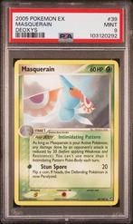 2005 Pokemon EX - Deoxys - Masquerain #39 - PSA 9, Verzamelen, Speelkaarten, Jokers en Kwartetten, Nieuw