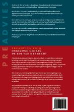 Ongezond gedrag: de rol van het recht 9789012404105, Verzenden, Zo goed als nieuw, B.C.A. Toebes