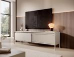 TV-Meubel - Zwart of beige - TV kast - 187 of 153 cm, Huis en Inrichting, Kasten | Televisiemeubels, Overige materialen, Verzenden