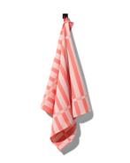 HEMA Theedoek 65x65 katoen koraal van €3.99 voor €2.39 sale, Verzenden