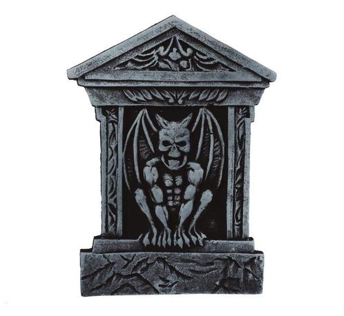 Halloween Grafsteen 52x35cm, Hobby en Vrije tijd, Feestartikelen, Nieuw, Verzenden
