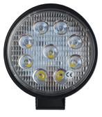 Werklicht rond | LED verstraler 9x3 = 27W | 10-30 Volt | 600, Verzenden, Nieuw
