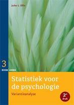 Statistiek voor de psychologie 3   Statistiek  9789059319745, Boeken, Zo goed als nieuw, Verzenden
