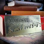 Lord of the Rings -  - Film rekwisiet The Fellowship Plaque, Nieuw