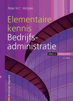 Elementaire kennis bedrijfsadministratie / 2 / Werkboek /, Boeken, Verzenden, Zo goed als nieuw, Peter H.C. Hintzen