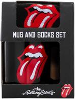 The Rolling Stones Tongue - Mok + Sokken off. merchandise, Verzamelen, Ophalen of Verzenden, Nieuw, Gebruiksvoorwerp