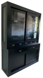 Buffetkast zwart Rijswijk soft close 160cm, Ophalen of Verzenden, Nieuw