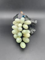 sculptuur, Magnifique grappe de raisin vintage en Jade - 21