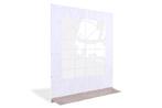 Partytent zijwand met raam | 2m breed | 2m hoog | PVC, Ophalen of Verzenden, Nieuw, Zeil