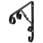 Duraline - Plankdrager - Ornament Zwart - Metaal - 20x20cm, Verzenden, Nieuw