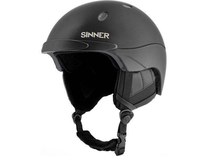 SINNER TITAN - Sneeuwhelm - In-Mold technologie - Mat Zwart, Huis en Inrichting, Woonaccessoires | Overige, Zo goed als nieuw