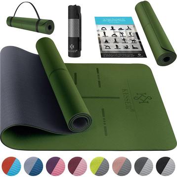 Yoga mat - 183x61cm - extra dikke turnmat / fitnessmat - beschikbaar voor biedingen