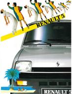 1983 RENAULT 5 BROCHURE NEDERLANDS, Nieuw, Renault, Author