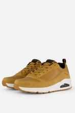 Skechers Uno Maart 44 Stacre - Heren Sneakers - Bruin (Mode), Verzenden, Nieuw