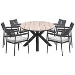 Garden Impressions Tineo tuinset 7-delig - Tulli tuintafel, Verzenden, Nieuw