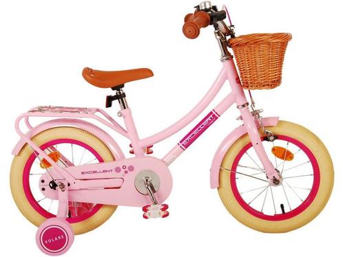 Volare Excellent Kinderfiets - Meisjes - 14 inch - Roze, Huis en Inrichting, Woonaccessoires | Overige, Zo goed als nieuw, Verzenden