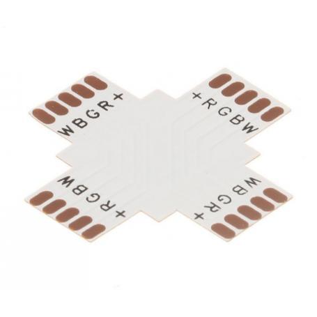 12mm 5-Pin X PCB Connector voor RGB SMD5050 LED strips 1..., Huis en Inrichting, Lampen | Overige, Nieuw, Verzenden