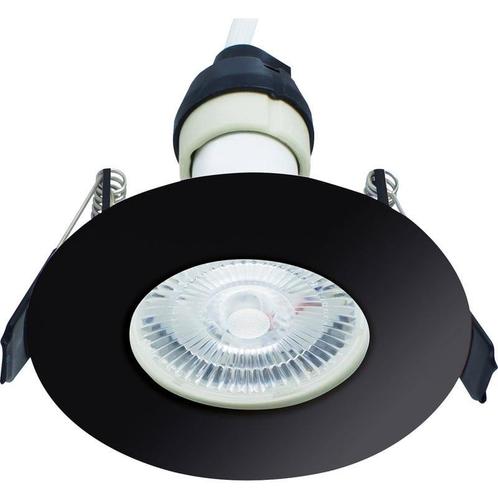 Dimbare IP65 LED Spot - Barrie - Mat Zwart - Philips, Huis en Inrichting, Lampen | Spots, Verzenden