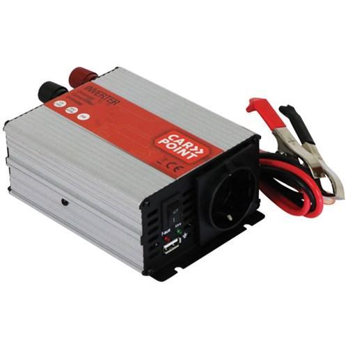 Omvormer 12V>230V 300 Watt Accuklemmen, Computers en Software, Laptop-opladers, Verzenden