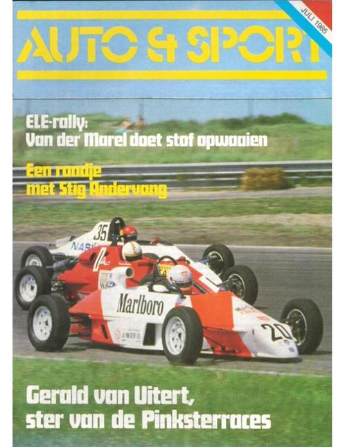 1985 AUTO & SPORT MAGAZINE JULI NEDERLANDS, Boeken, Auto's | Folders en Tijdschriften