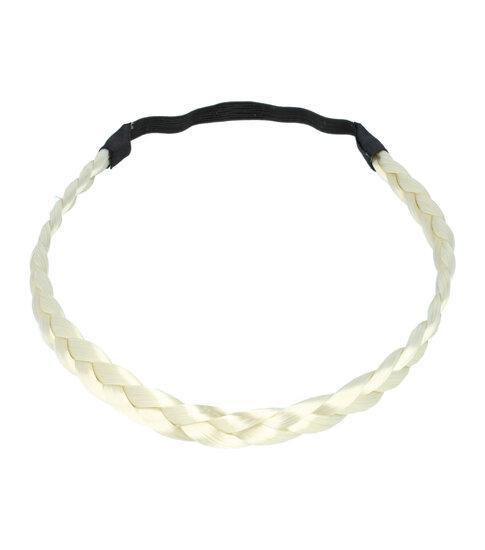 Haarband Vlecht Smal Imitatie Haar Wit Blond, Sieraden, Tassen en Uiterlijk, Uiterlijk | Haarverzorging, Verzenden
