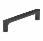 Greep Silkeborg Essen gelakt mat zwart 128 mm, Ophalen of Verzenden, Nieuw