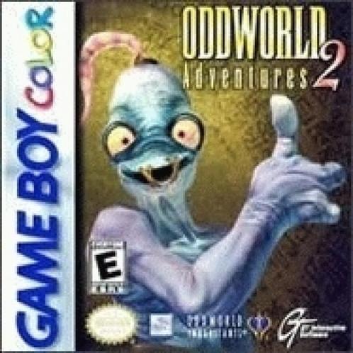 Oddworld Adventures 2 (Gameboy Color), Spelcomputers en Games, Games | Nintendo Game Boy, Gebruikt, Verzenden