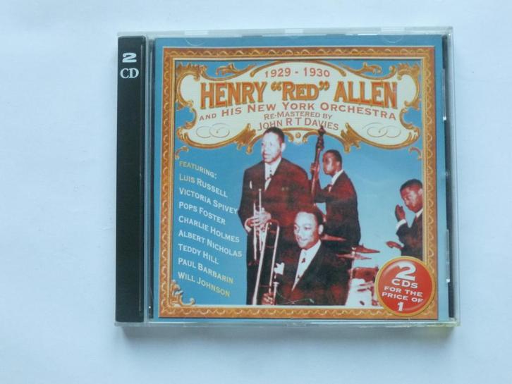 Henry  Red  Allen & his Ney York Orchestra (2 CD), Cd's en Dvd's, Cd's | Jazz en Blues, Zo goed als nieuw, Verzenden