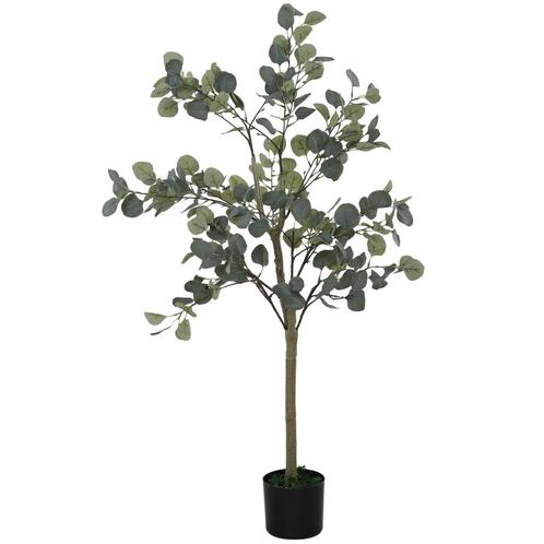 TRUUSK Kunstmatige Eucalyptus Boom Groot 150 Cm Kunstplant K, Huis en Inrichting, Woonaccessoires | Kunstplanten en Kunstbloemen