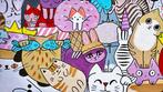 limen - XXL Nine lives, Antiek en Kunst, Kunst | Schilderijen | Modern